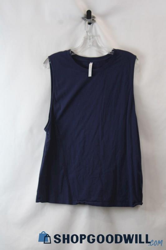 Fabletics Women's Navy Light Weight Loose Fit Tank Top sz XL