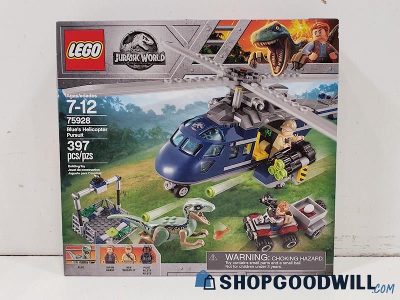 Lego Jurassic World 75928 Blue's Helicopter Pursuit NIB SEALED 