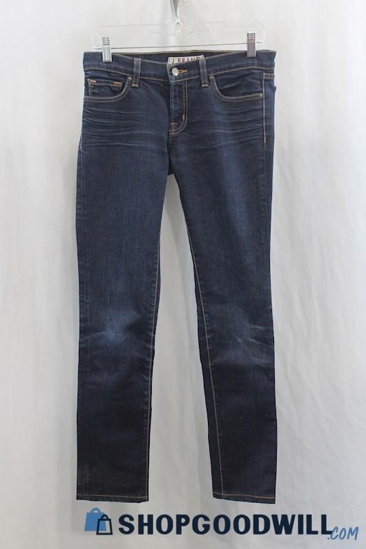 J Brand Women's Blue Low Rise Pencil Jean SZ 27