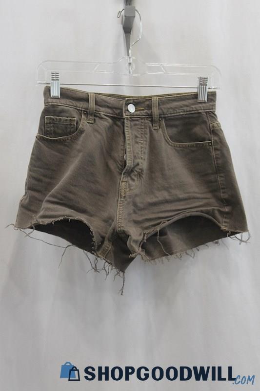 Pacsun Women's Brown Denim Short SZ 25