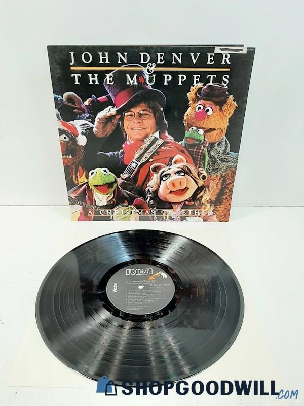 John Denver & The Muppets A Christmas Together LP Like New 1979