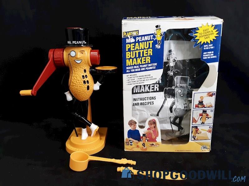 Vintage Planters Mr. Peanuts Peanut Butter Maker Broadway Toys - IOB