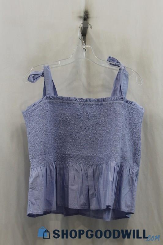 NWT J. Crew Women's Purple Tank Ribbon SZ 2XL