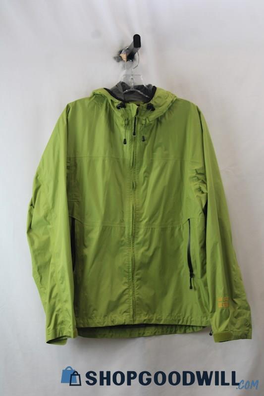 Cabela's Women's Green Zip Up Lightweight Rain Coat SZ S