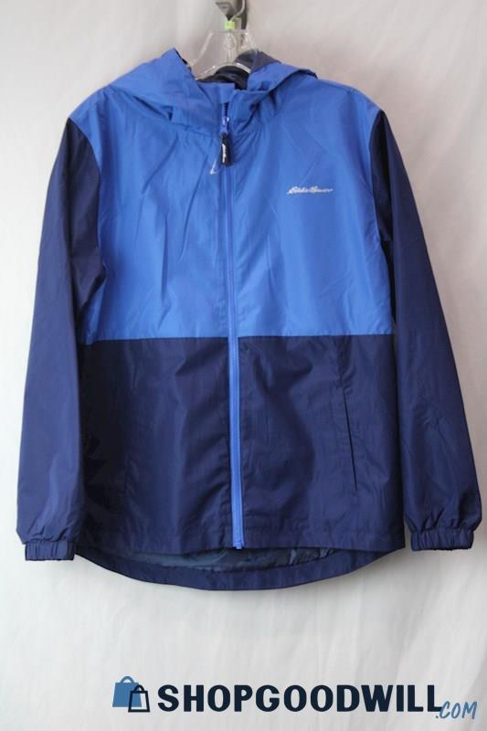 Eddie Baur Men's Blue Windbreaker Jacket sz L