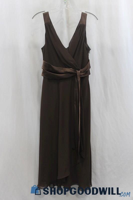 Jones Wear Dress Women's Brown Sheath Dress SZ 12