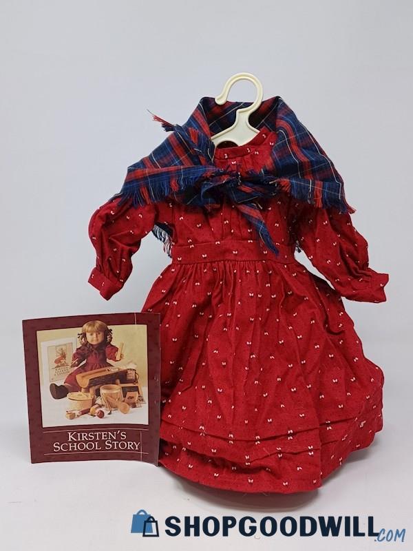 Kirsten Larson's School Dress With Shawl Outfit for 18