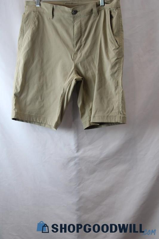 Eddie Bauer Men's Beige Shorts Sz 35