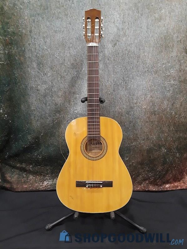 VTG Alton C31C 6 String Classical Acoustic Guitar Natural
