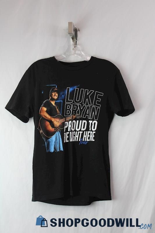 Luke Bryan Proud To Be Here Tour 2021 Men's Black Concert T-Shirt SZ XS
