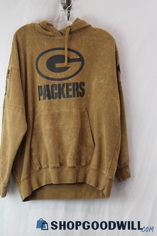 NFL Men's Green Bay Packer's Brown Hoodie sz SP