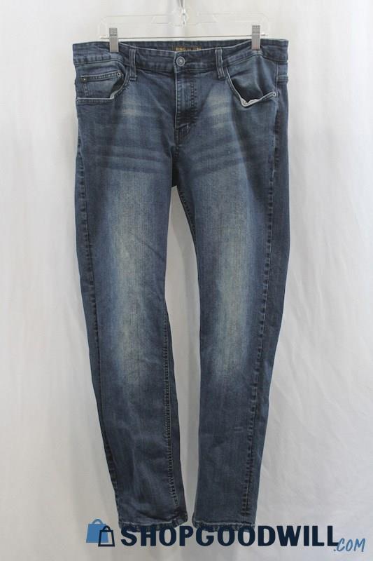 Ring of Fire Men's Blue Wash Straight Leg Jean SZ 34x32