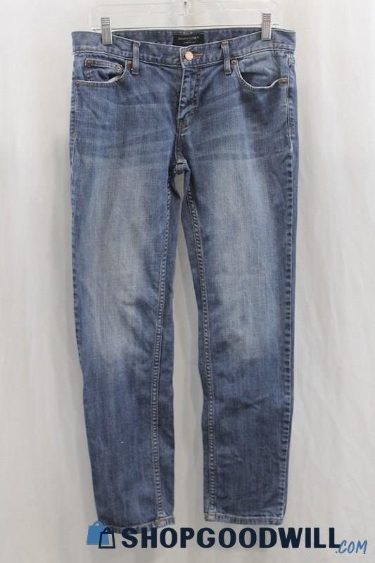 Banana Republic Womens Blue Washed Boyfriend Jeans Sz 6