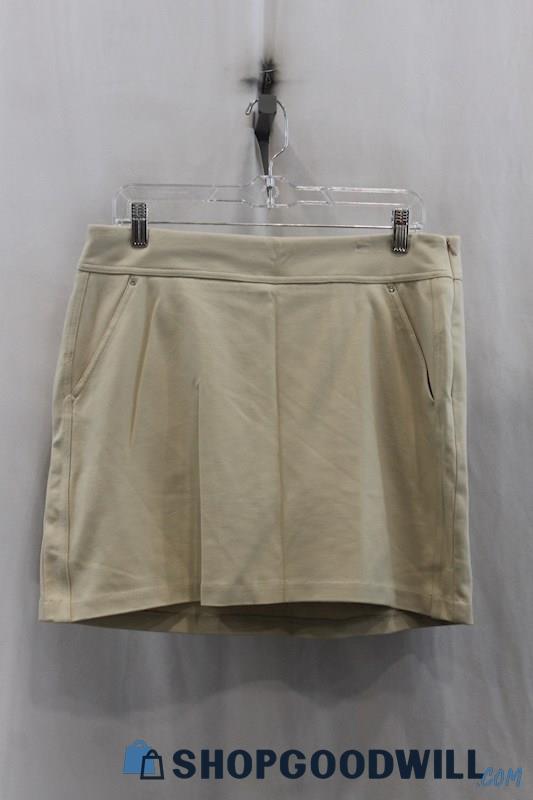 NWT Greg Norman Women's Beige Skort SZ M