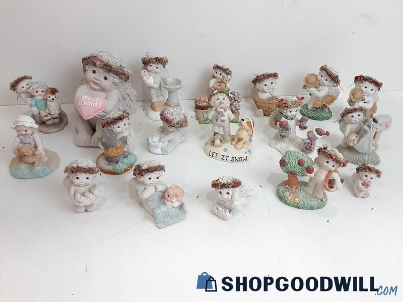 18 Pc Lot Of Dreamscicles Figurines. Various Characters & Poses Pick Up Only