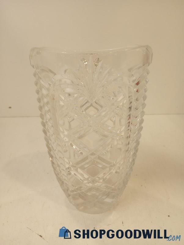 Vintage Crystal Lead Fostoria Vase