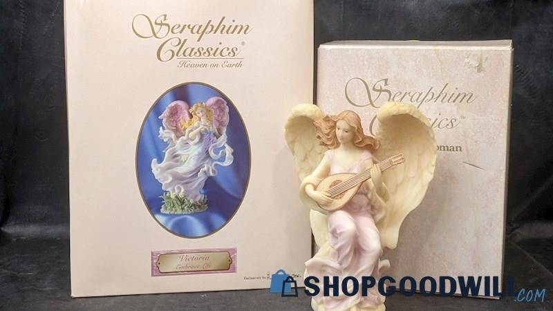 Vintage Seraphim Classics Victoria Embrace Life Lydia Winged Poet Figurines
