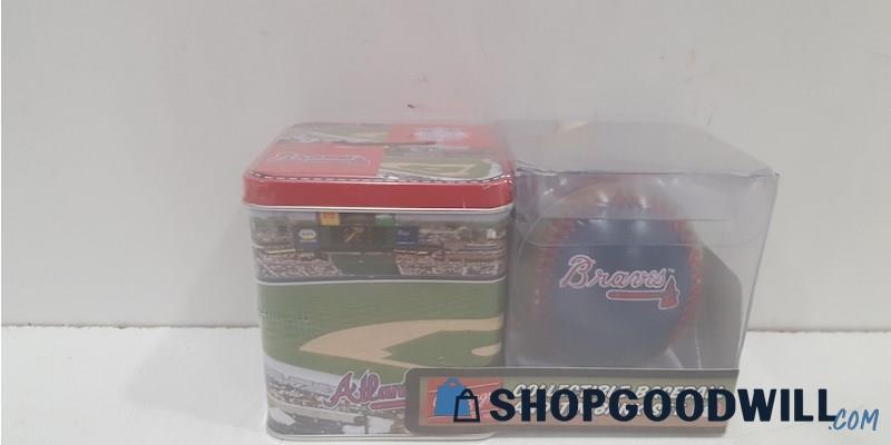 Rawlings Collectable Baseball & Tin Bank Sealed
