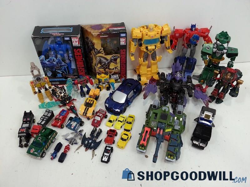 25+ Transformers Decepticon Sweep & Dinobot IOP & Other Transformers Mixed Lot