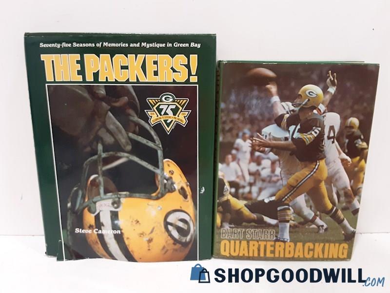 The Packers & Bart Starr Quarterbacking Books 