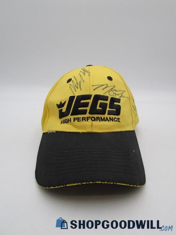 JEGS High Performance Yellow/Black Baseball Cap OSFA