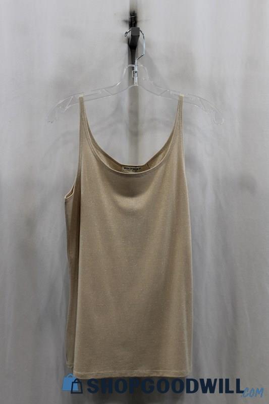 NWT Repeat Womens Tan Tank Sz M