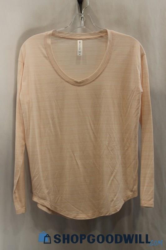 Athleta Women's Pink Pullover Long Sleeve Shirt SZ XS