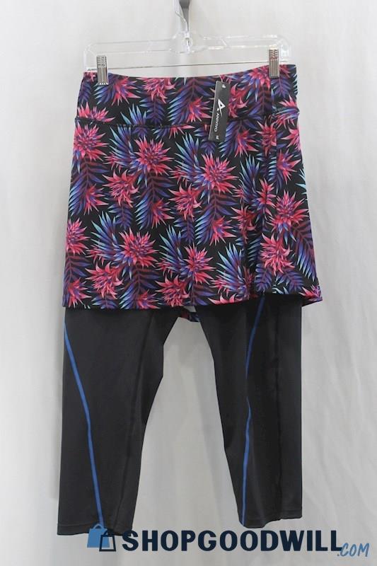 NWT Anivivo Women's Pink/Blue Floral Print 2 in 1 SZ XL