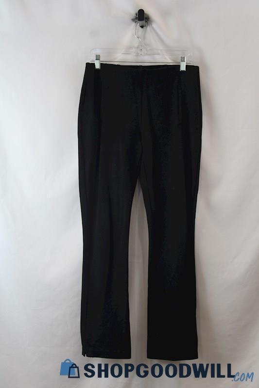 Chico's Women's Black Ponte Pull on Ankle Pant SZ 4T