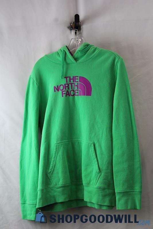 The North Face Women's Green/Purple Hoodie Sz XL