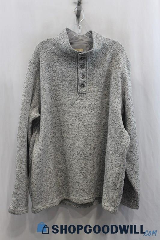 Red Head Men's Heather Gray Pullover Sweater SZ 2XL