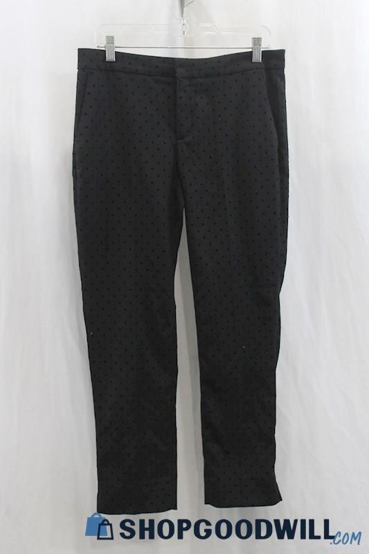 Banana Republic Women's Black Texture Dress Pant SZ 8