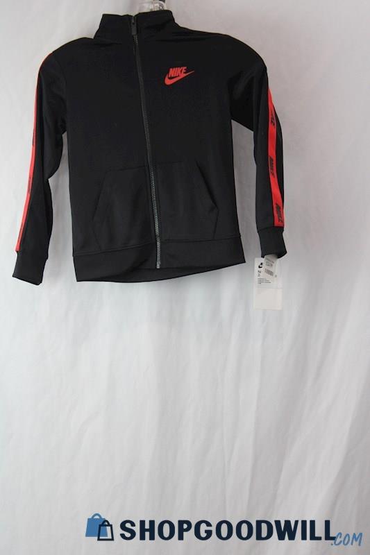 Nike Toddlers Black Full Zip Up Jacket sz M