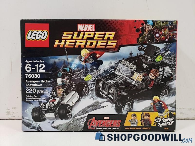 Lego Marvel Super Heroes 76030 Avengers Hydra Showdown NIB SEALED 