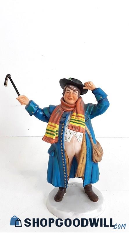 1980 Norman Rockwell The Jolly Coachman Saturday Evening Post Figurine VTG 