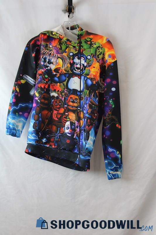 Unbranded Unisex Multicolored Five Nights At Freddy's Hoodie Sz M