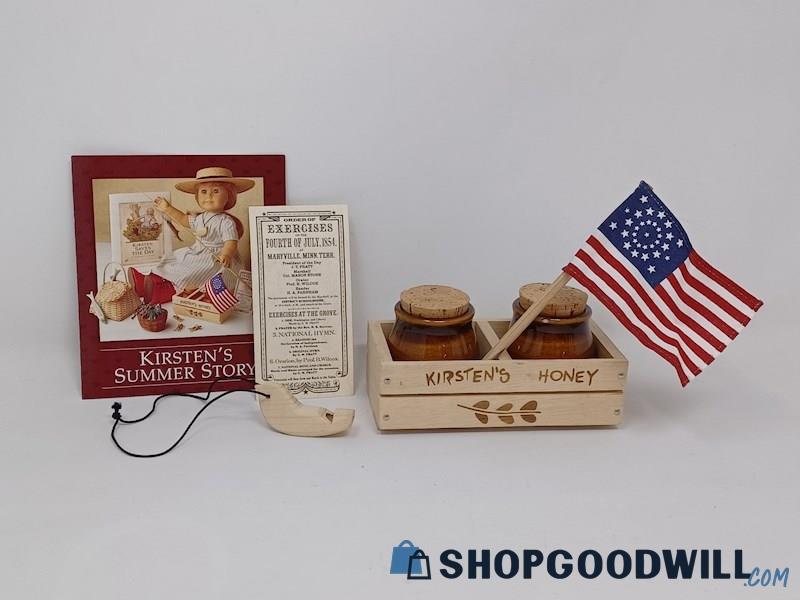Kirsten's Fourth of July Fun Pleasant Company Doll Accessories COMPLETE SET!