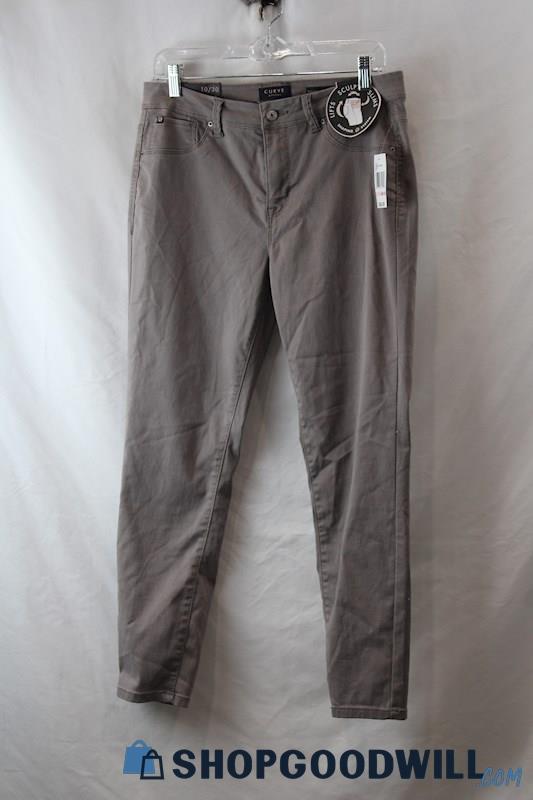 NWT Curve Appeal Women's Taupe Skinny Jeggings sz 10