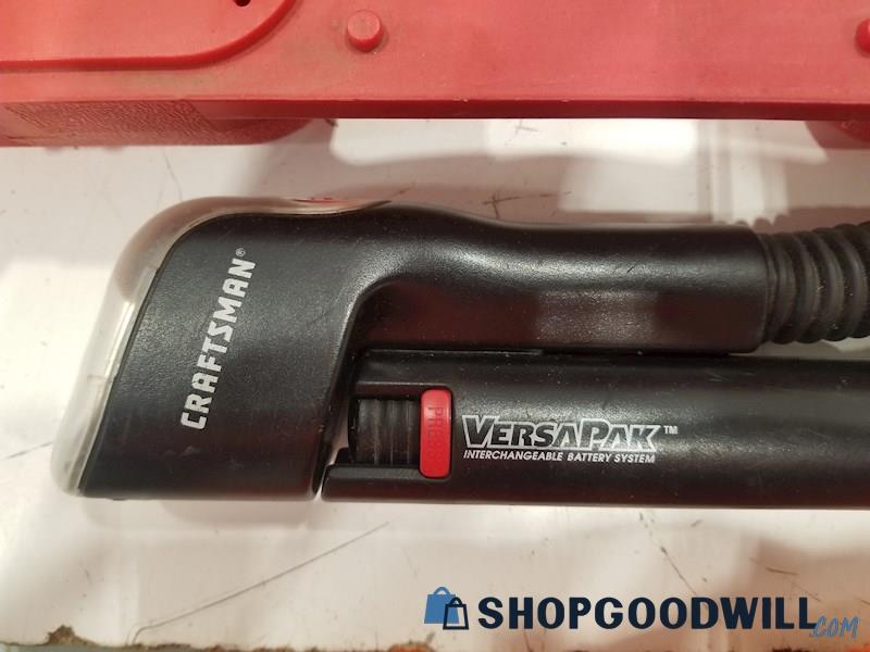 4PCS Craftsman Drill Multipurpose Saw Screwdriver Flashlight (Untested)