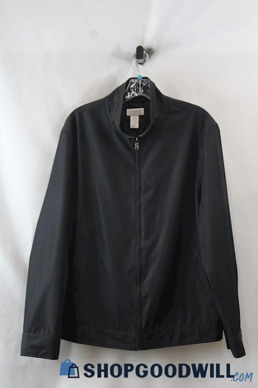 Concepts by Claiborne Men's Black Lightweight Softshell Jacket SZ M