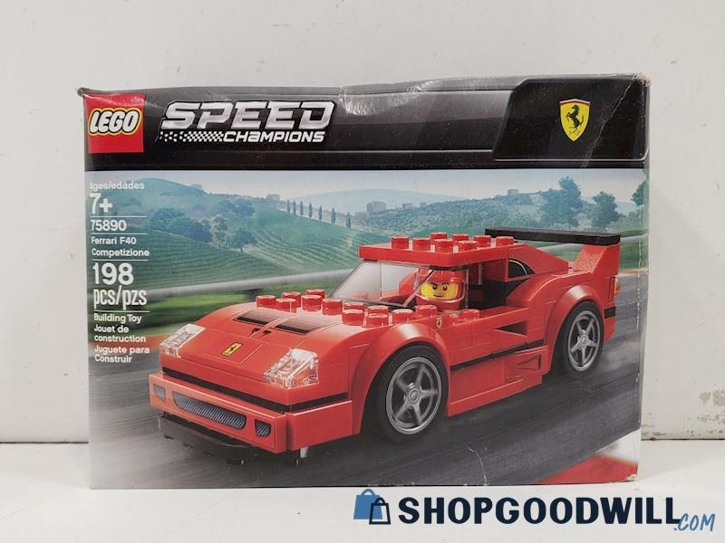 Lego Speed Champions 75890 Ferrari F40 Competizione SEALED DAMAGED BOX 