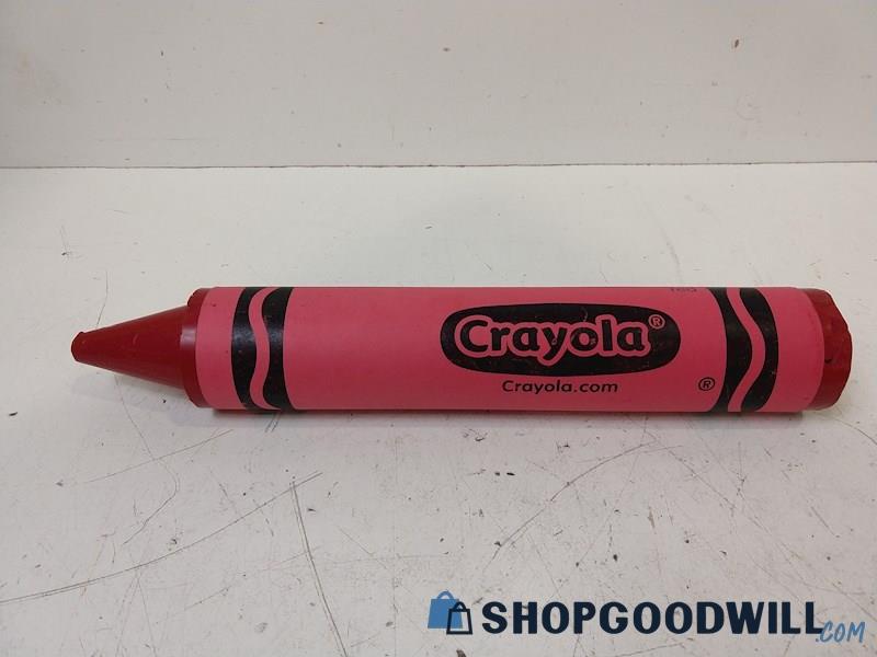 Large Crayola Red Crayon Home Décor Art Supplies Collectible WORKS VINTAGE