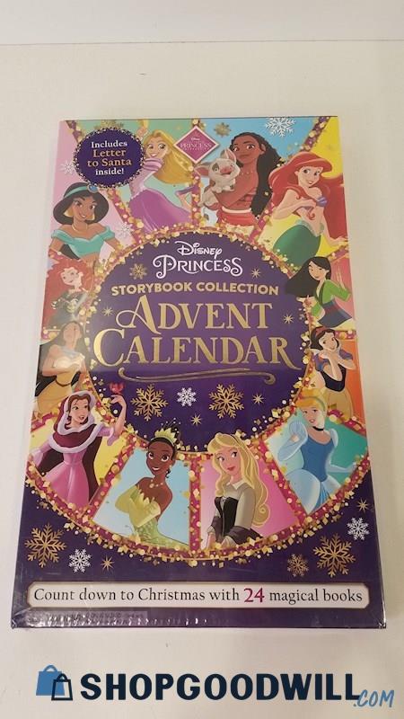 Disney Princess Advent Calendar Storybook Collection Autumn Pub 2022 NIB