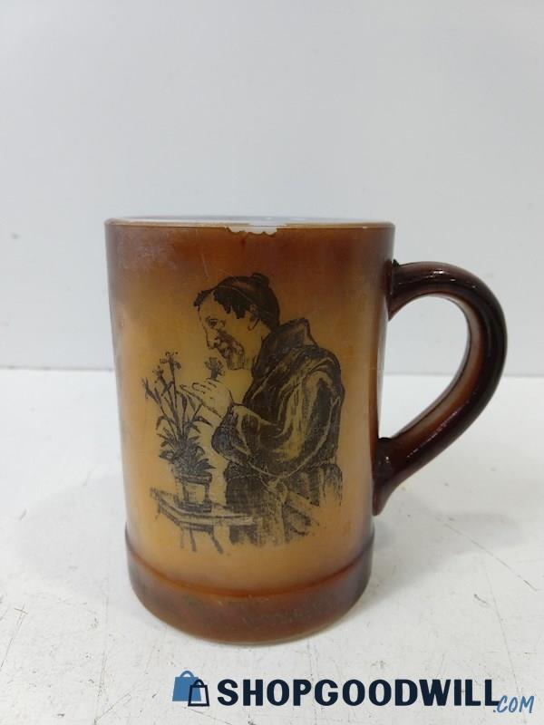 Souvenir St. Joseph Flower Man Brown Mug