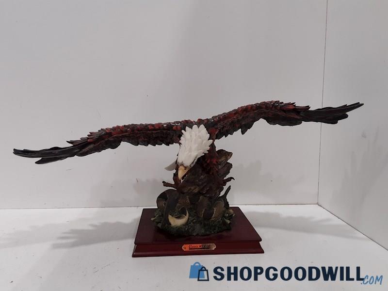 Classic Wildlife Collection Eagle & Snake Figurine