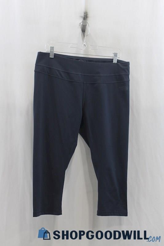 The North Face Womens Navy Capri Active Leggings Sz XL