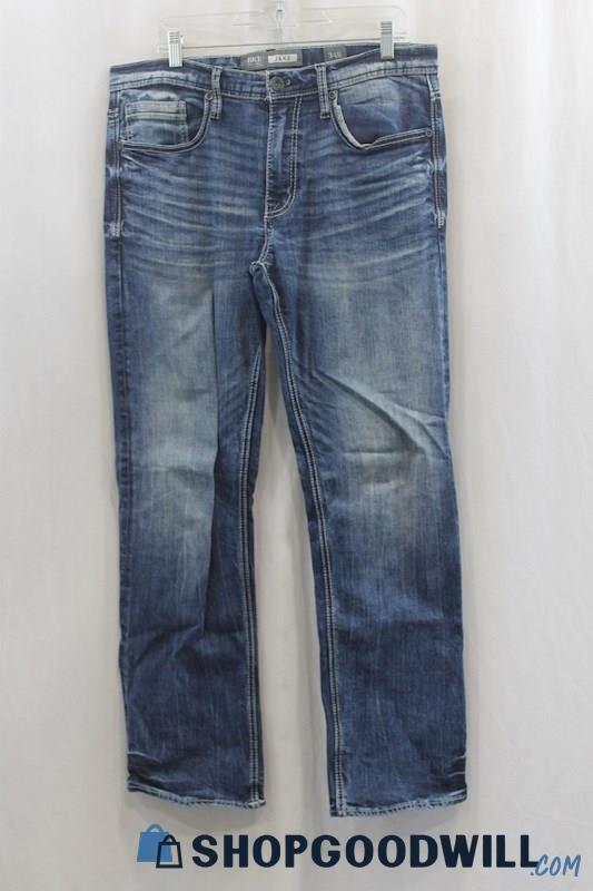 BKE Women's Blue Wash Slim Bootcut Jean SZ 34