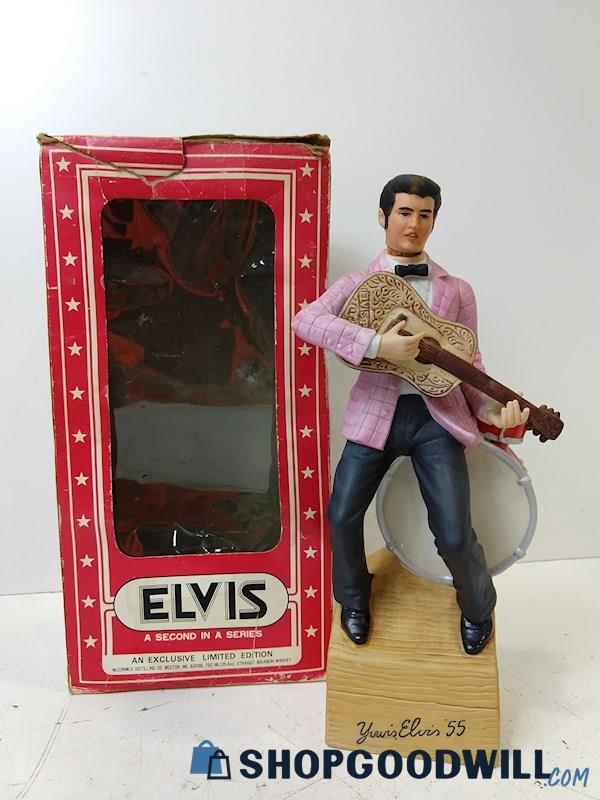 McCormick Elvis Pink Suit Figure Straight Bourbon Whiskey Model No. 64098 IOB