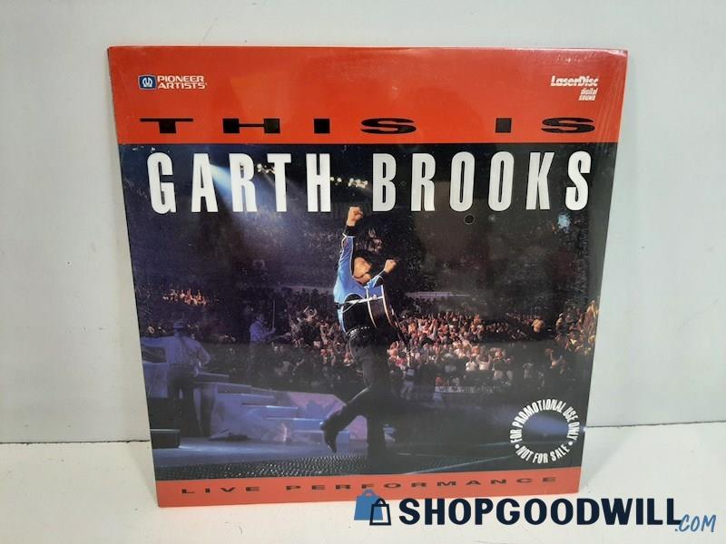 This Is Garth Brooks Live Performance on Laserdisc 1992 New Sealed 