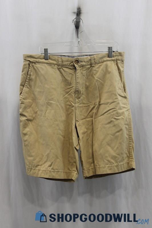 Tommy Hilfiger Mens Khaki Chino Shorts SZ 34